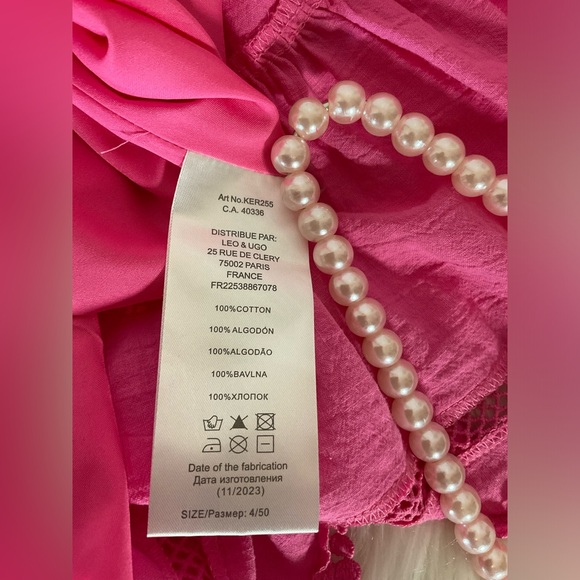 LÉO & UGO FUCHSIA DRESS - Picture 16 of 16